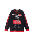 HYSTERIC84 Jacquard Mesh Pullover