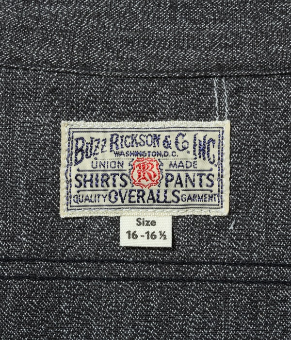 COTTON COVERT WORK SHIRT