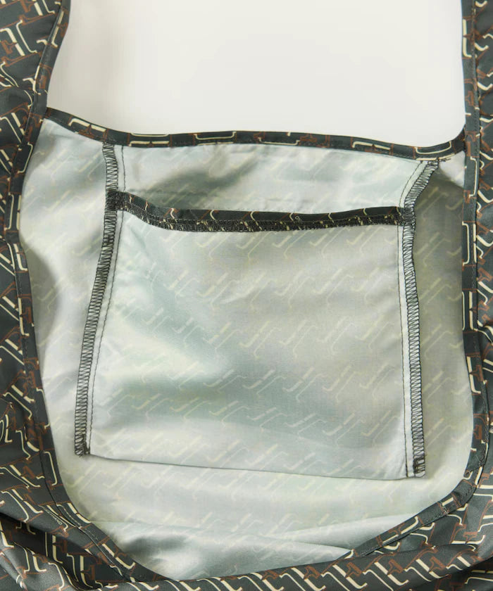 All-over Monogram Print Market Bag Medium Size