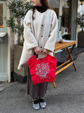 A.FLOWER (Ryuanbe Flower) M#05 RED-314008  A.FLOWER (Ryuanbe Flower) M#77 DENIM-314008