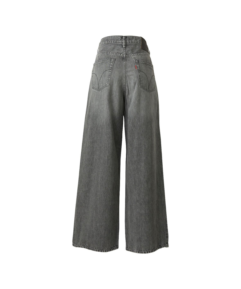 Wide Denim Pants