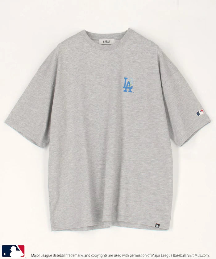MLB One-Point Flower Embroidery T-Shirt