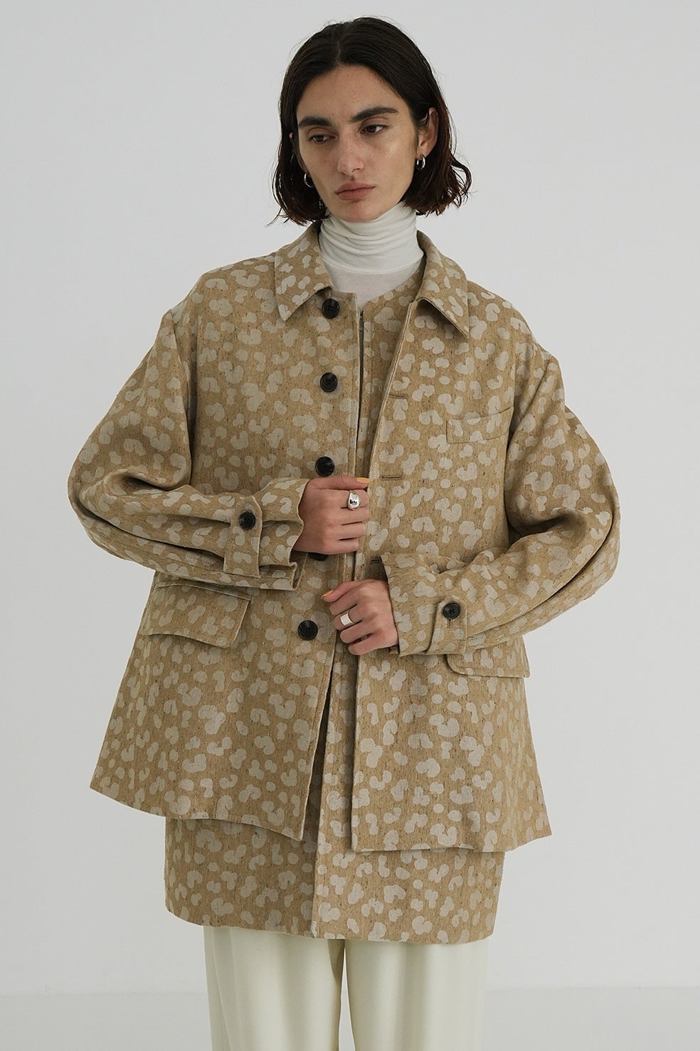 LEOPARD HUNTING JACKET