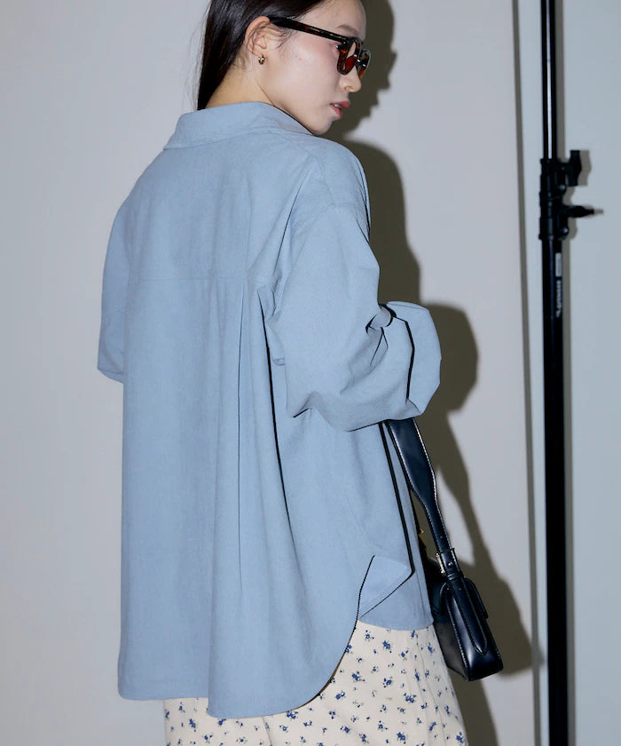 Big Silhouette Corduroy Shirt