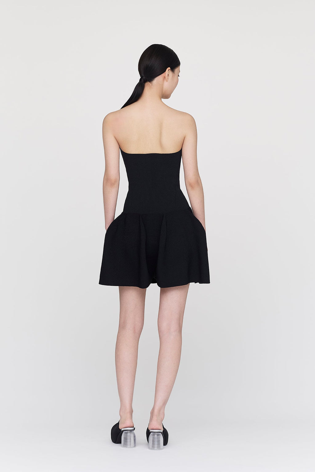 POTTERY HS GLITTER STRAPLESS ROMPER