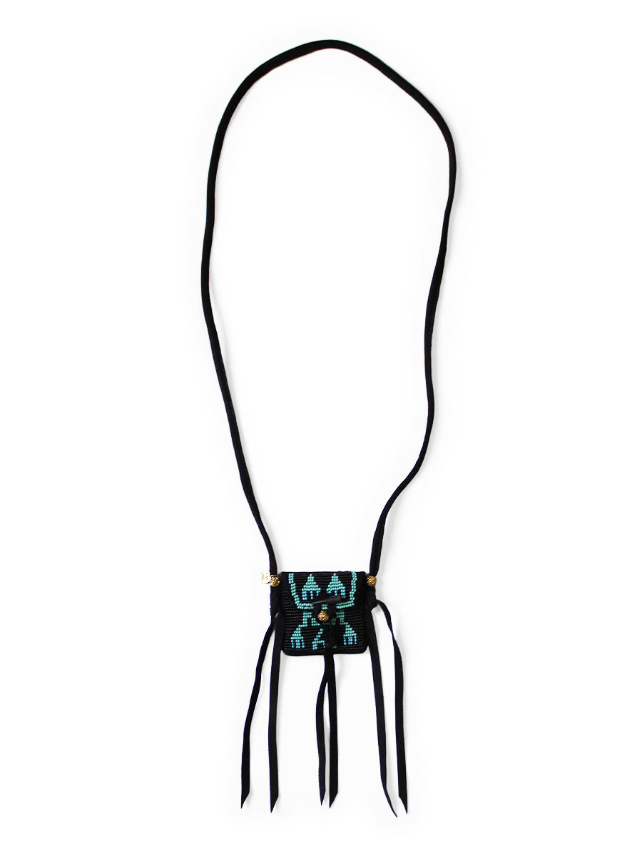 Leather Pueblo Rein Charm