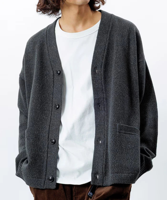 Relaxed Fit Easy Care Washable V-Neck Cardigan