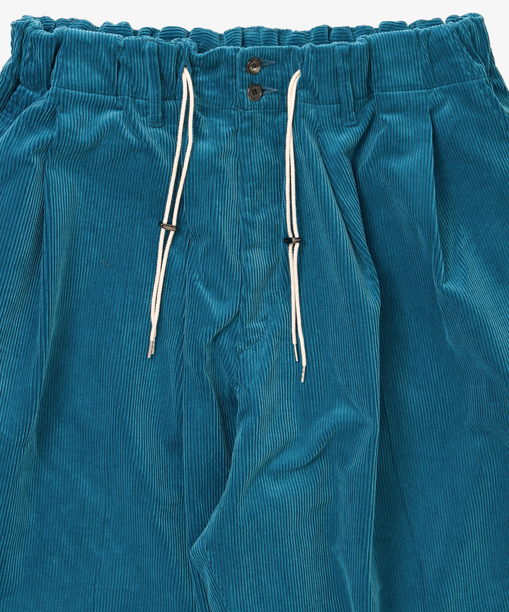 circular pants corduroy blue