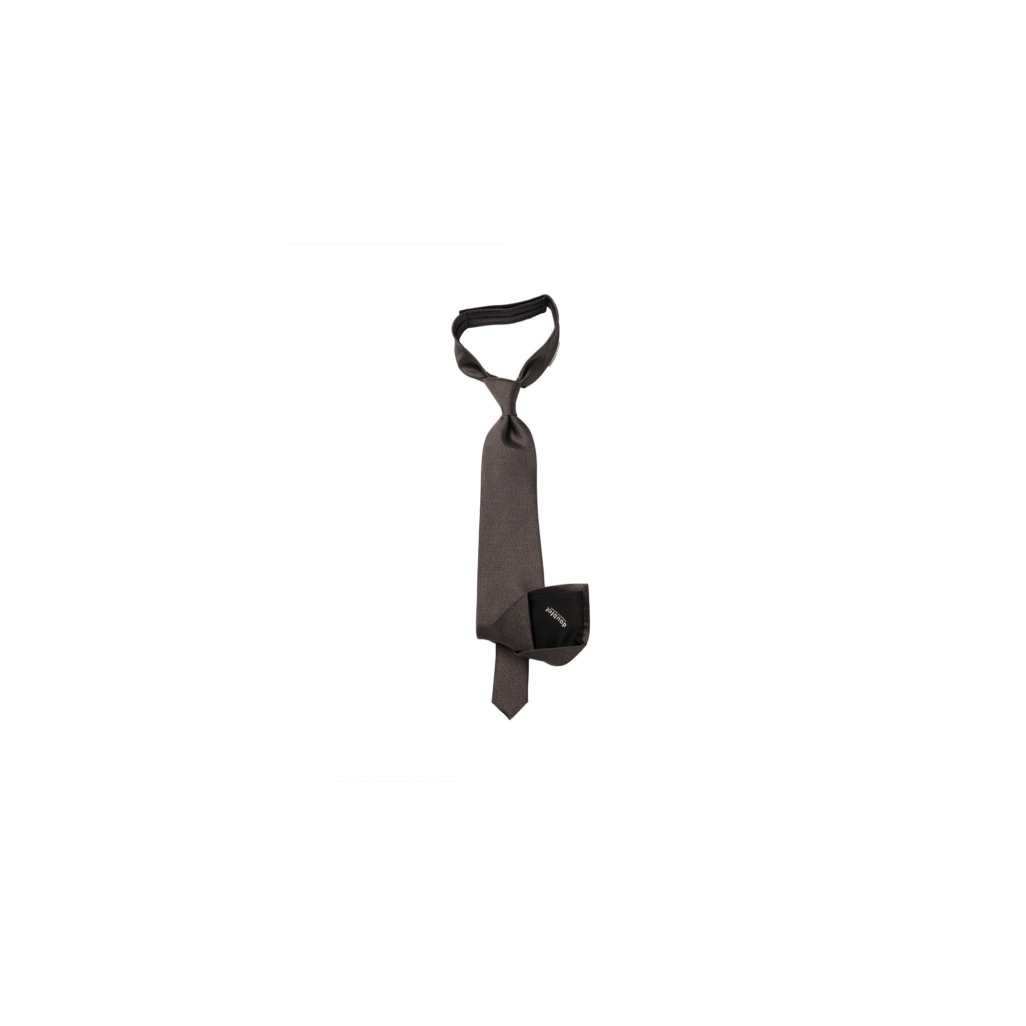 SHAPE MEMORY SHIJIRA TIE：GREY