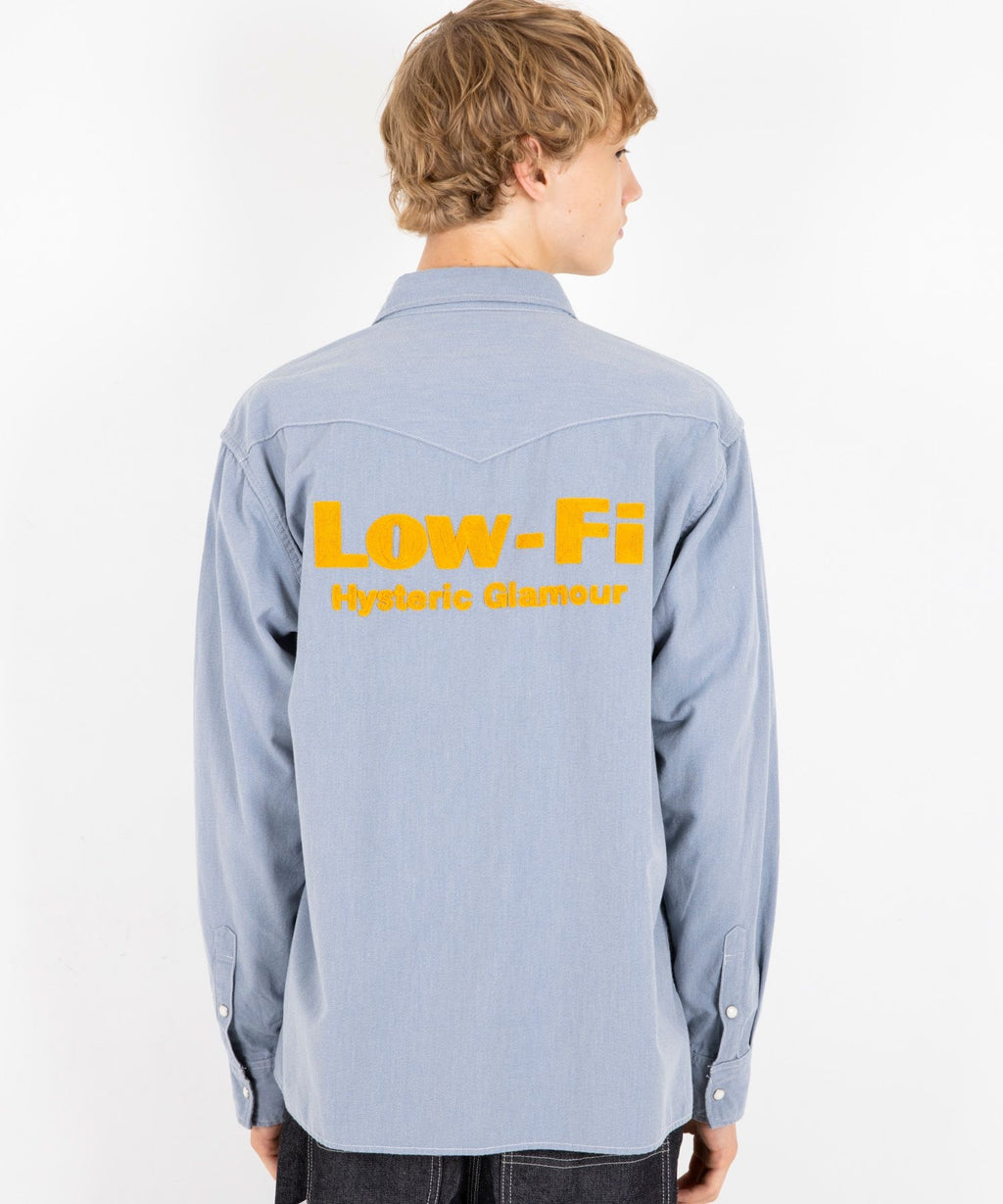 Low-Fi Embroidered Western Shirt