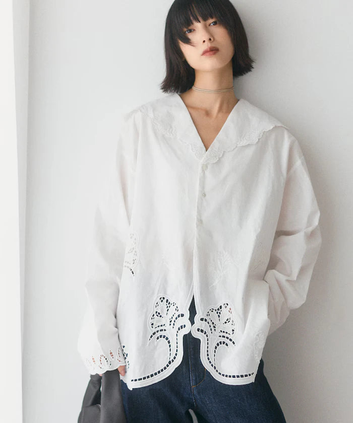 Cutwork Embroidery Blouse