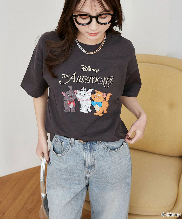 Disney Marie/Disney Marie/Print T-Shirt Limited Edition