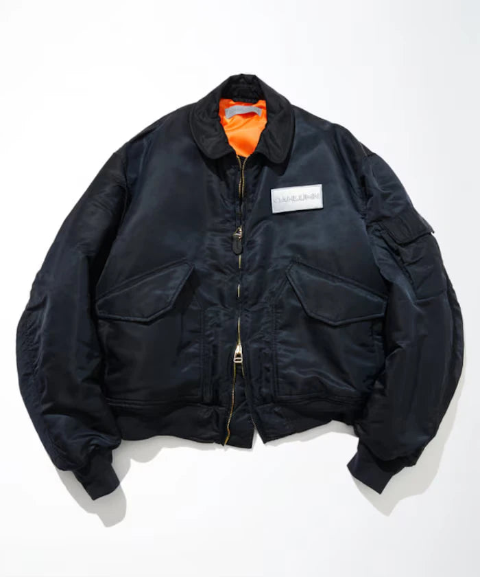 3M Reflector Patch Magazine Pocket Flight Jacket "CWU-45P"