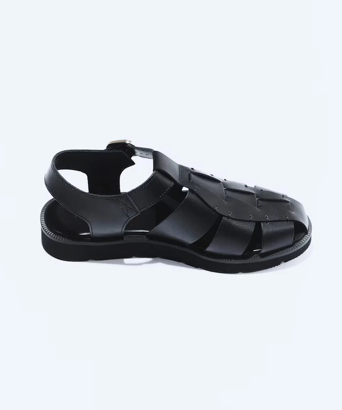 Rain And Shine Leatherette Gurkha Sandals
