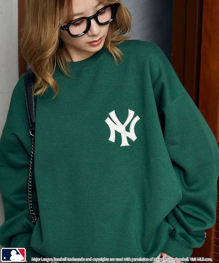 Custom MLB Fleece Crewneck Logo Sweatshirt Limited Edition