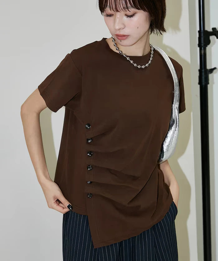 Button Design T-Shirt Limited Edition