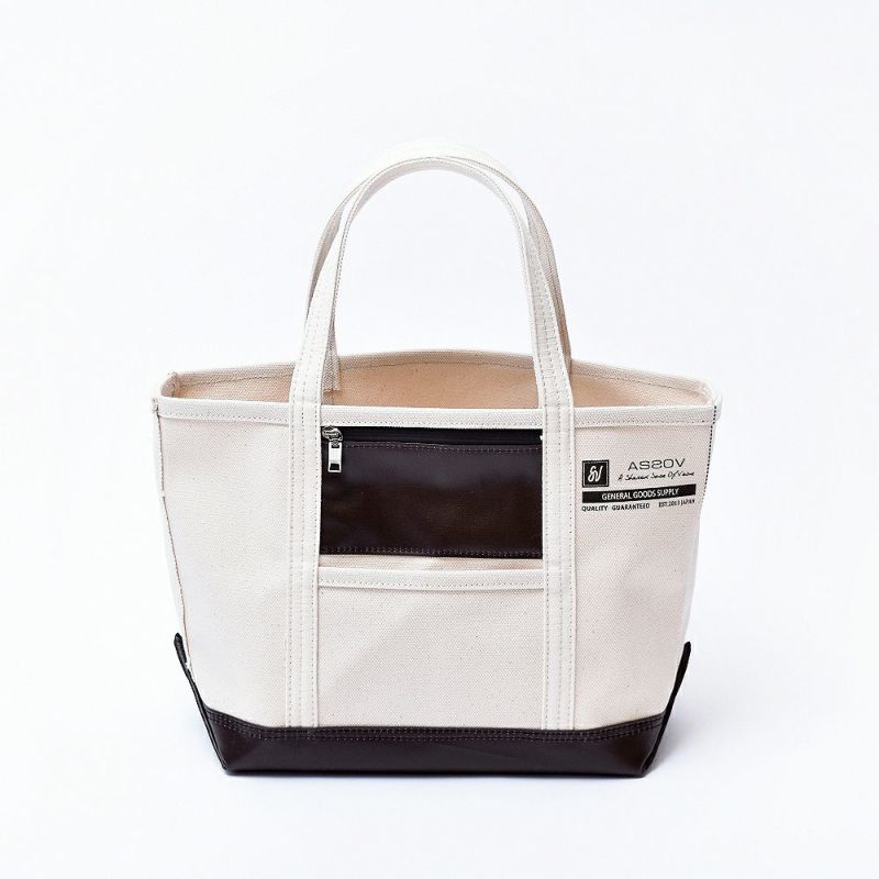 ALBERTON CANVAS TOTE sizeSS/CHOCO