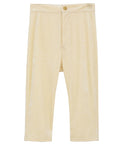 VELOUR CAPRI PANTS