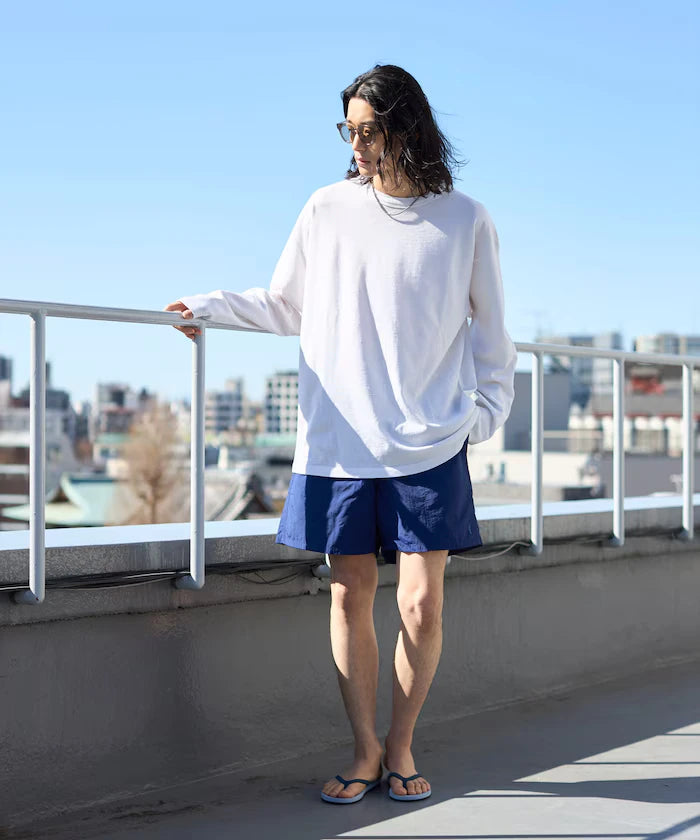 Nylon Short Length Baggy Shorts