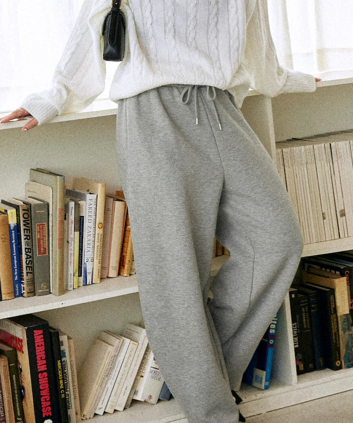Brushed Back Sweat Curve Pants Limited Edition
