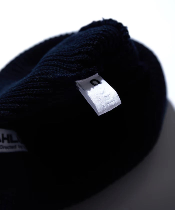 Cotton Linen Roll Knit Cap