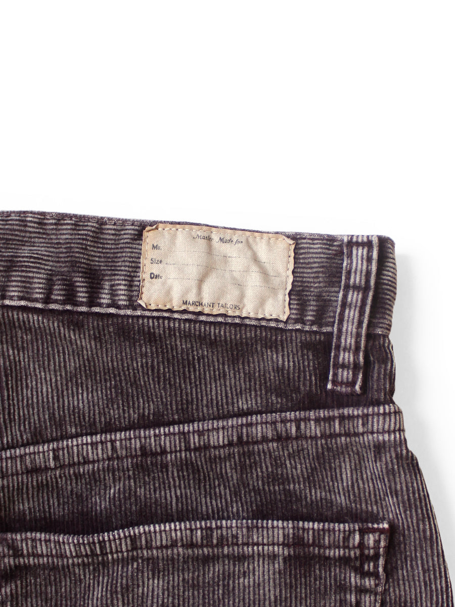 14W Corduroy Pencil Skirt (Dirty Dyed)