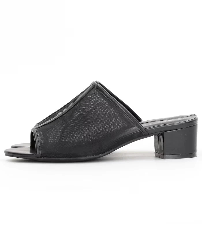 Sheer Mesh Sandal