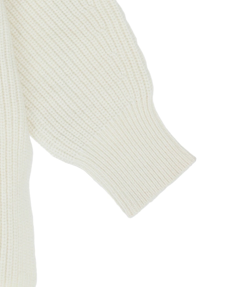 ONE SHOULDER WIDE KNIT TOPS
