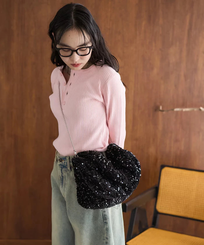 2WAY Sequin Gather Bag