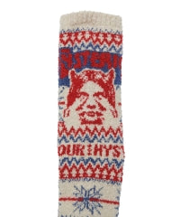 See No Evil Nordic Pattern Socks