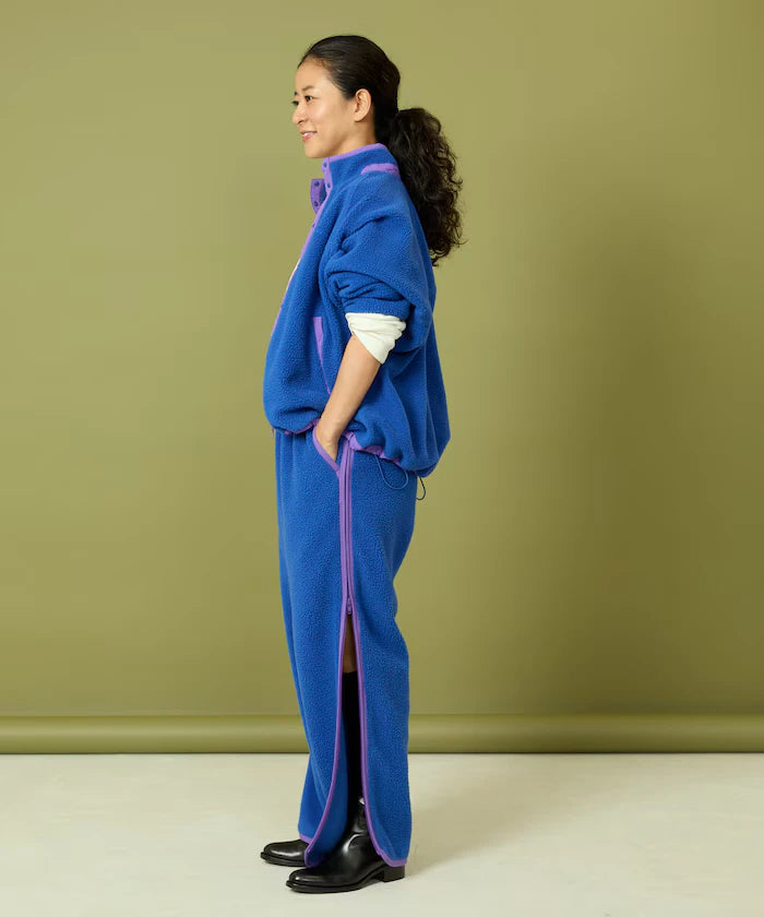 Side Zipper Fleece Pants