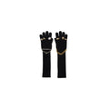 JEWELRY ATTACHED LONG GLOVES / SMALL：BALCK GOLD