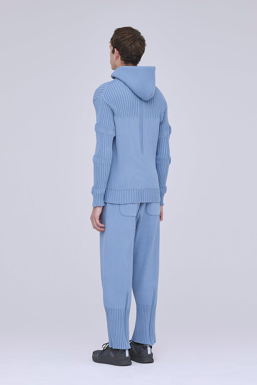 FLUTED HOODIE JACKET