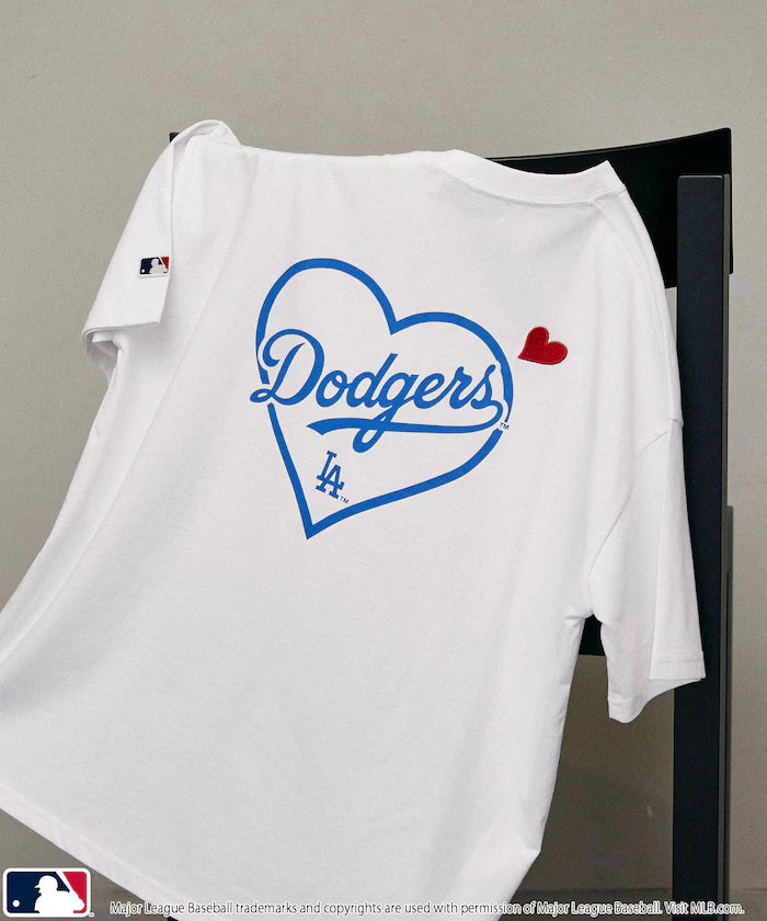 MLB Back Print Heart T-Shirt