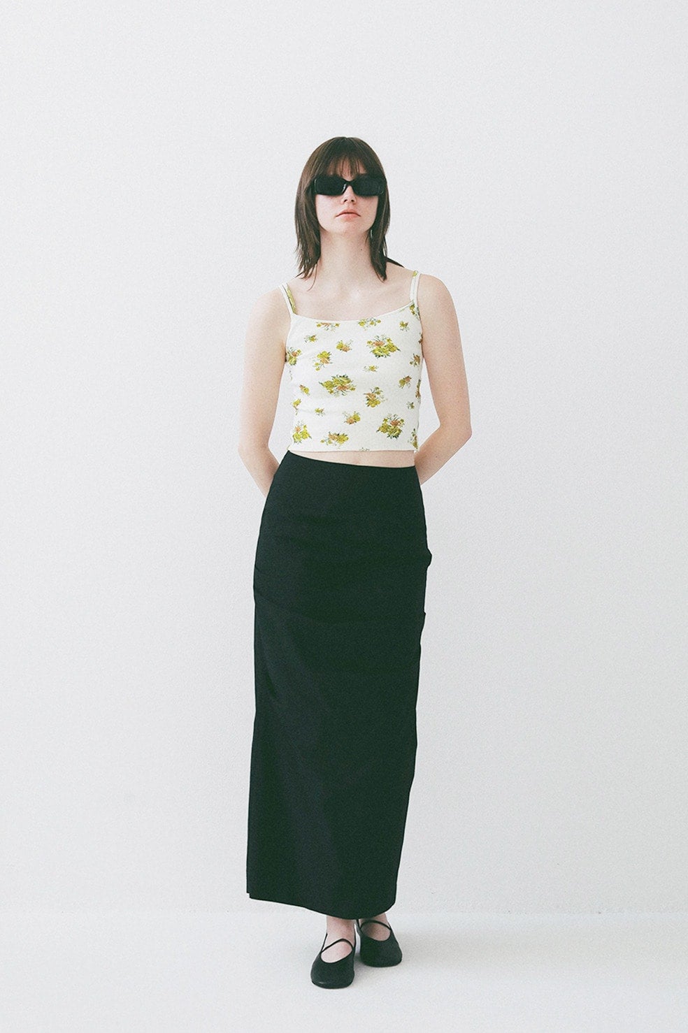 MANY WAY FLOWER CAMI TOPS