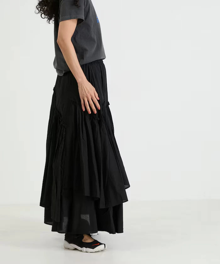 India Frill Maxi Gathered Skirt