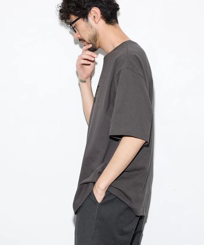 6 oz Front Logo Print Crew Neck T-Shirt / Print T-Shirt PRINT RRR