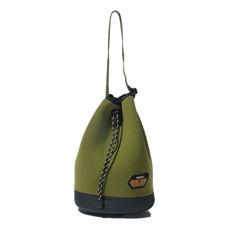 DRAW STRING BAG/KHAKI