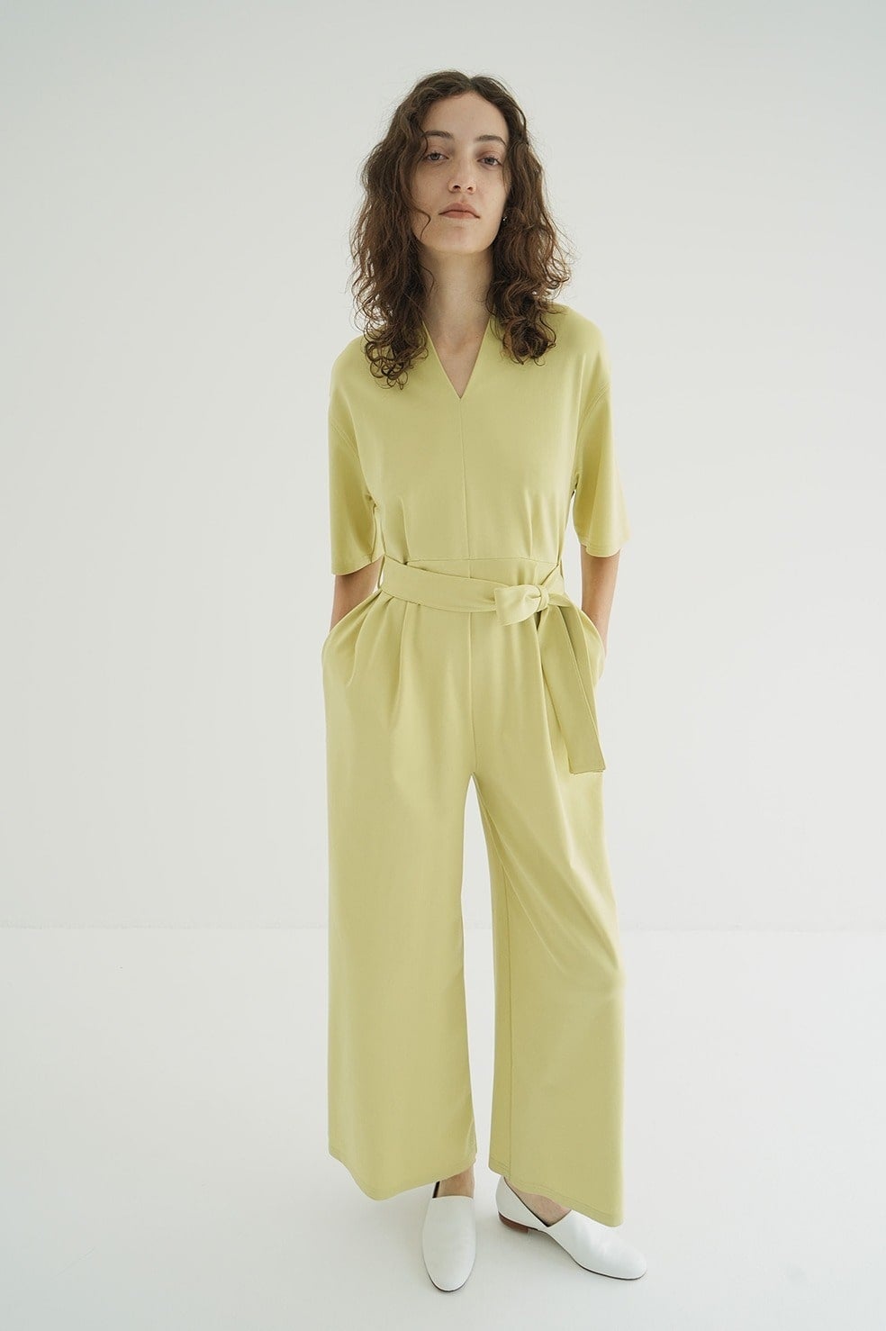 STAND COLLAR LOOSE ALL IN ONE