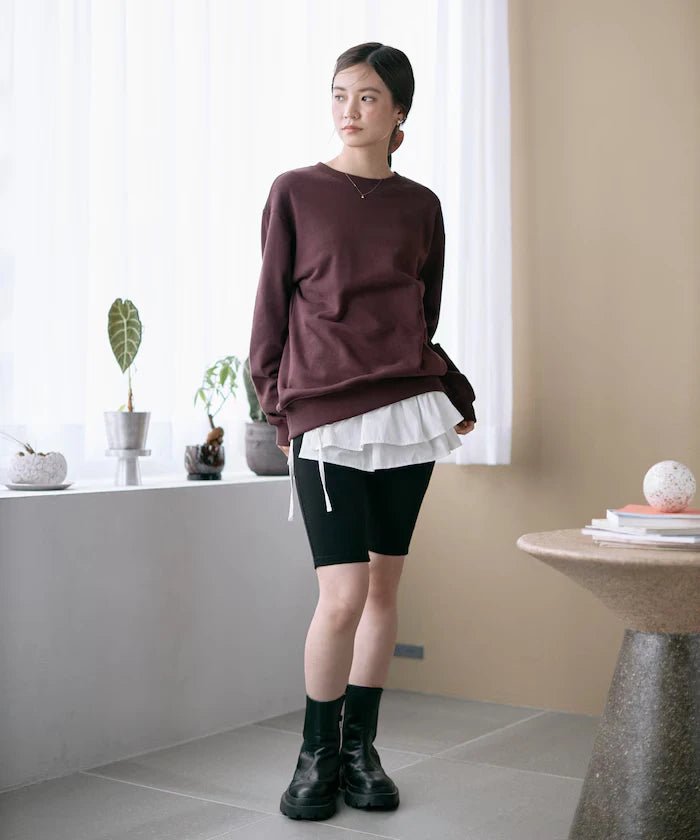 Organic Cotton Multiway Color Sweat / French Terry Sweat / Set Item