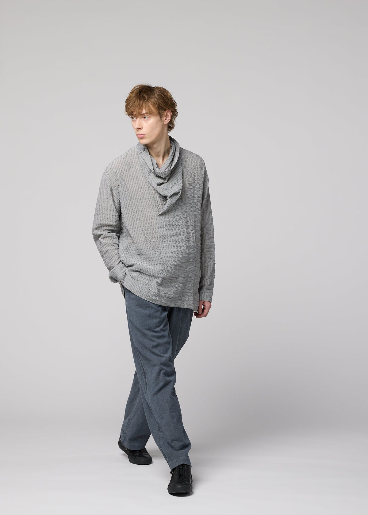 Stripe Linen Shrink