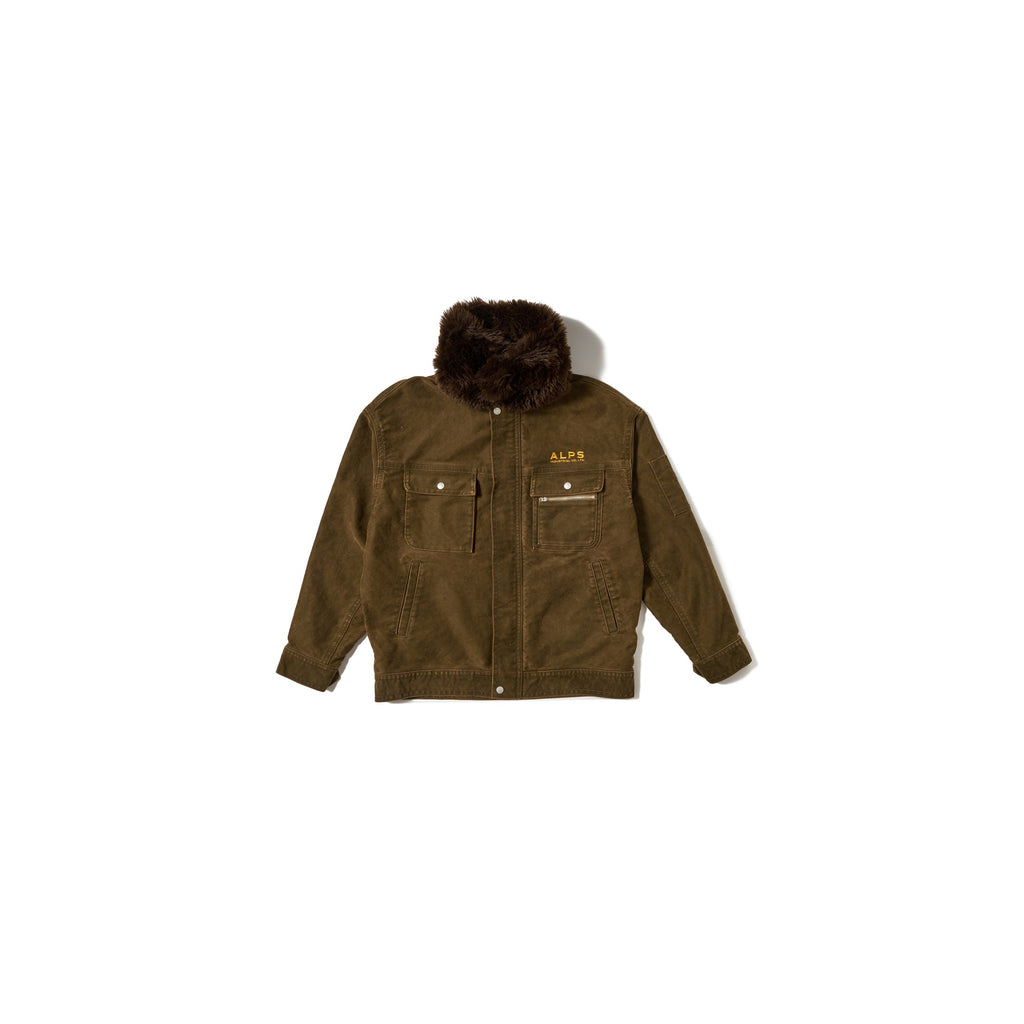 FUR-COLLAR WORKERS JACKET