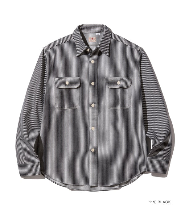 Hickory Stripe Work Shirt