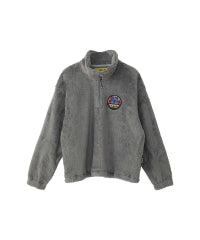 BURNING SOUNDS Patch Half Zip Sweat