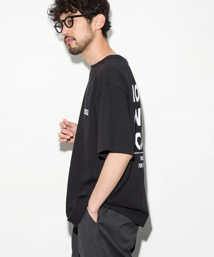 6oz Front Logo Embroidery Crew Neck T-Shirt / Back Print T-Shirt PRINT LEFT CHEST EMBROIDERY BOX FIRST