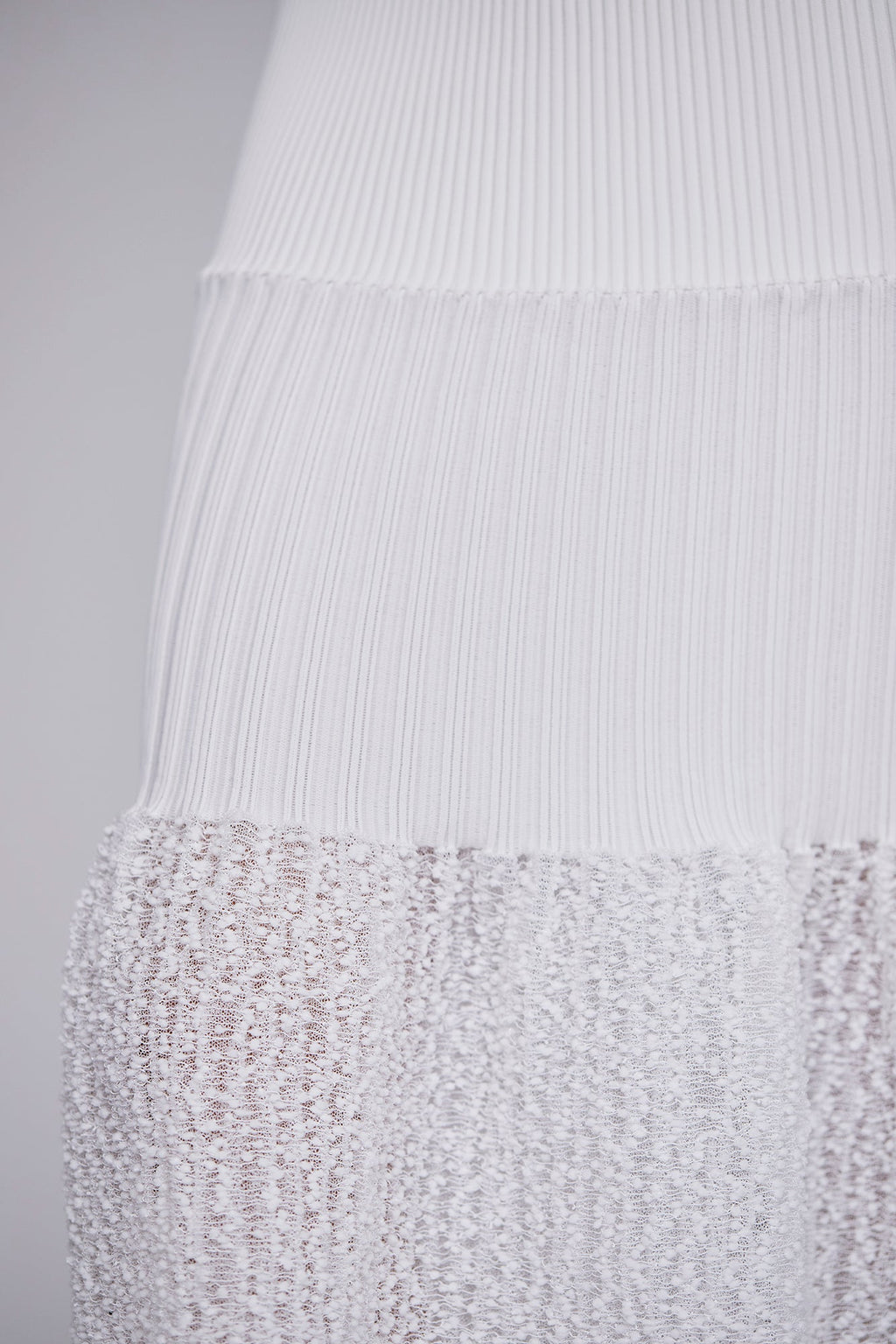 FLUTED ORNAMENT MERMAID SKIRT