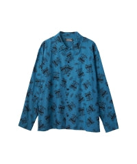 Bad Ass Whisky Pattern Flat Color Shirt