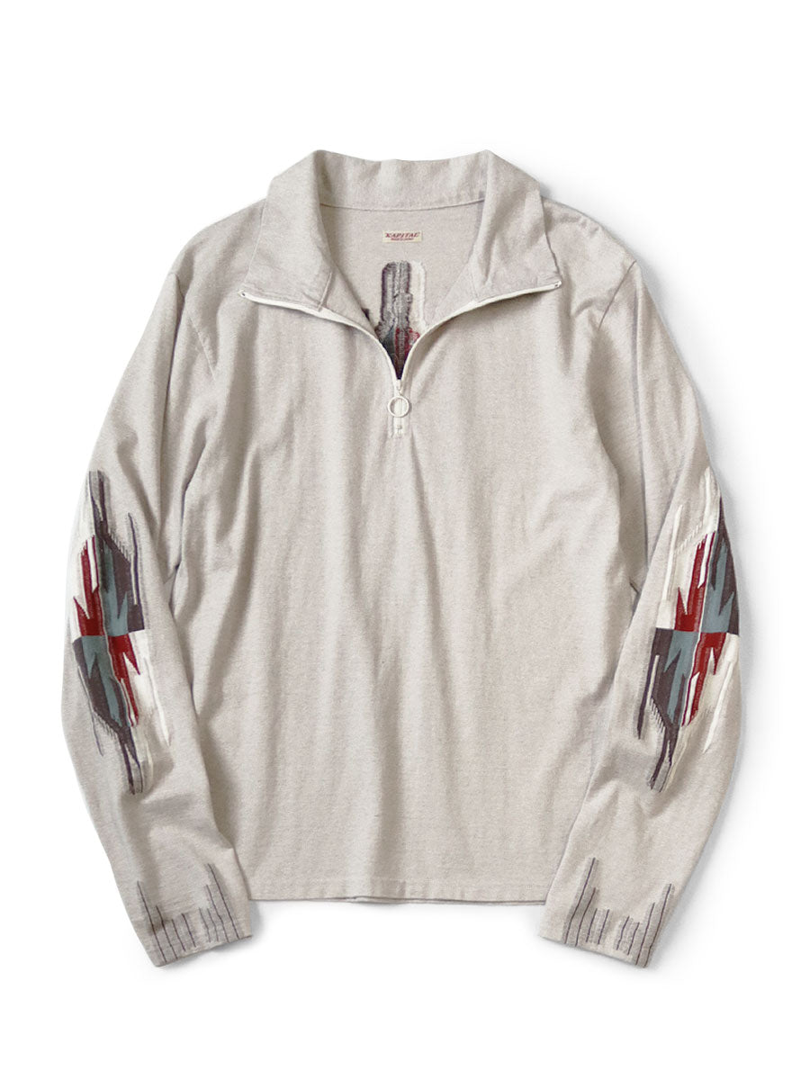Ortega Tenjiku Half ZIP Long T