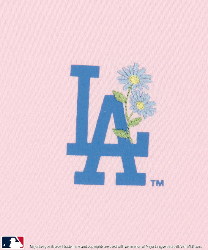 MLB One-Point Flower Embroidery T-Shirt