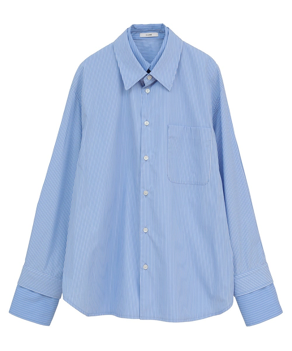 TWO TONE LAYERED SHIRTS